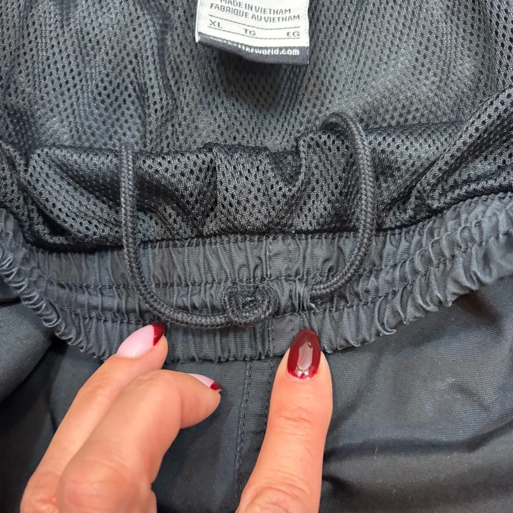 Mens Nike Fully Lined Zip Hem Track Pants‎ Black Size XL